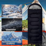 Sleeping Bag for Camping, Sleeping Bags for Adults | Soft, Thick and Warm, For Outdoor Camping, Travel, Hiking - Image 7