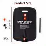 Car Camping Equipment | Shower Water Bag, Picnic Water Storage Bag, Shower Water Bag, Outdoor Camping Folding Water Bag