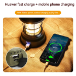 Retro Lamp Portable Camping Lantern USB Recharge Camping Tent Travel Light Vintage Outdoor Lighting Camping Equipment Flashlight - Image 5