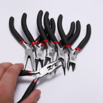 Ferronickel Carbon-Hardened Steel round Nose End Cutting Jewelry Pliers Tools DIY Equipment Pliers Fit Handcraft Beadwork Repair - Image 6
