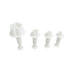 4Pcs/Lot Plum Blossom Flower Plunger Fondant Cutter Sugarcraft Cake Decorating Tools DIY Cookie Stamper Baking Accessories - Image 6
