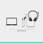 Logitech H390 Wired Headset - Image 9