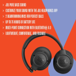 JBL Tune 730BT Wireless Over-Ear Headphones - Image 5