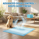 Puppy Training Pads 50 Pack, Super-Absorbent Large Puppy Pads - Image 3