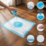 Puppy Training Pads 50 Pack, Super-Absorbent Large Puppy Pads - Image 4