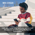 Sony WH-CH520 Wireless Bluetooth On-Ear Headphones - Image 8