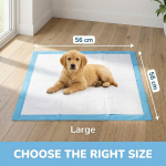 Puppy Training Pads 50 Pack, Super-Absorbent Large Puppy Pads - Image 2