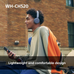 Sony WH-CH520 Wireless Bluetooth On-Ear Headphones - Image 6